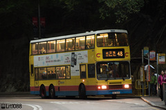 HW3695 @ 48 由 Lrt1088 於 香港仔大道面向聖伯多祿堂巴士站(聖伯多祿堂梯)拍攝